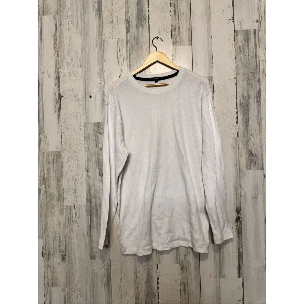 Beverly Hills polo club white long sleeve termal shirt